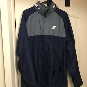 Navy Nike Lightweight Jacket
